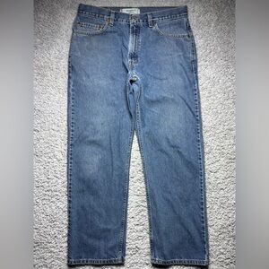 Levis Jeans Mens 36 x 30 505 Regular Baggy Relaxed Casual Work Utility Cotton